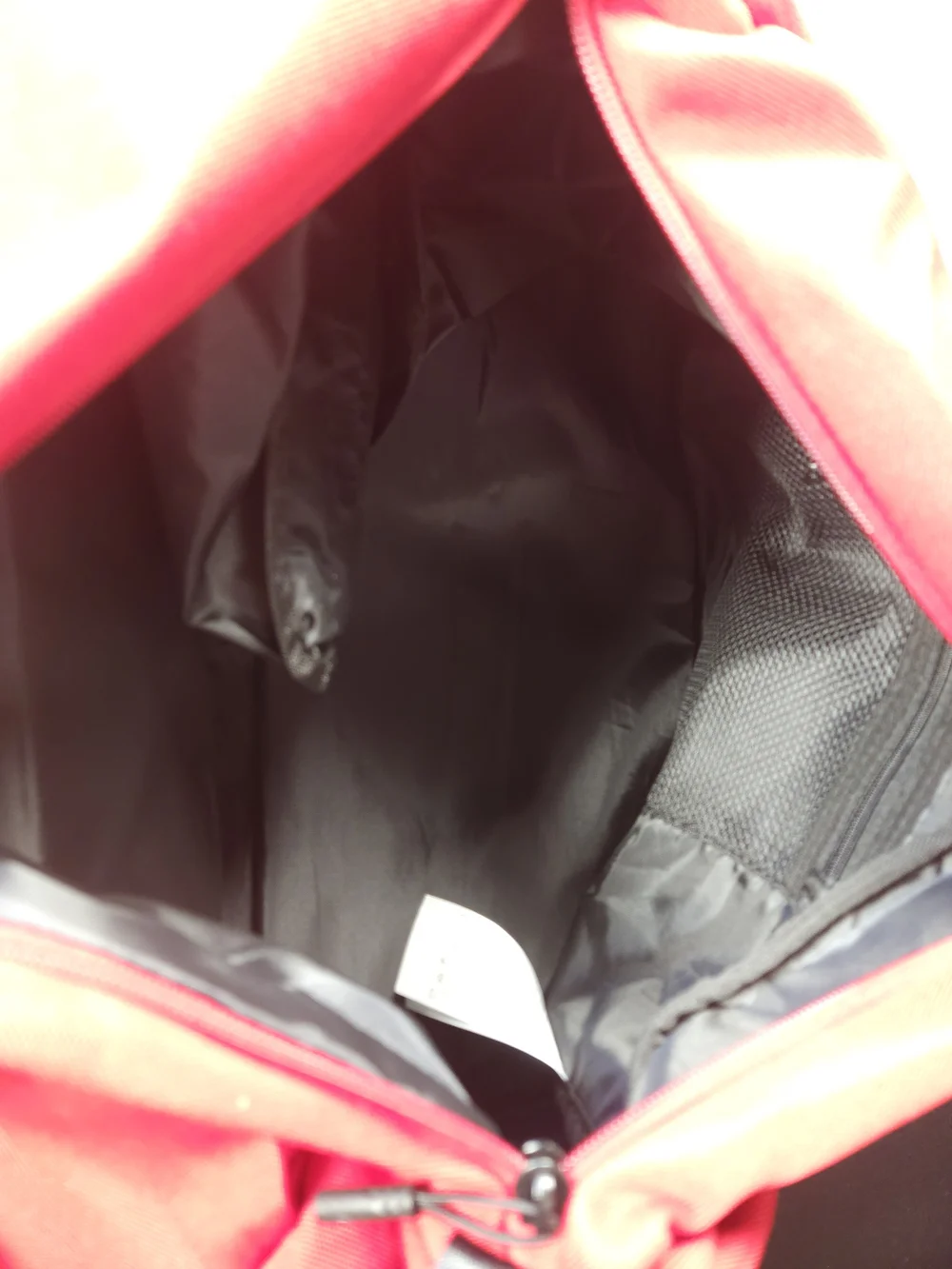 Jordan Men's Red and Black Duffle Bag - Sport Travel Gym Bag